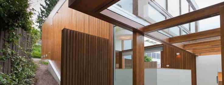 South Arm House - Timber Exterior Painters - Side