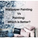 Wallpaper Painting Vs Painting